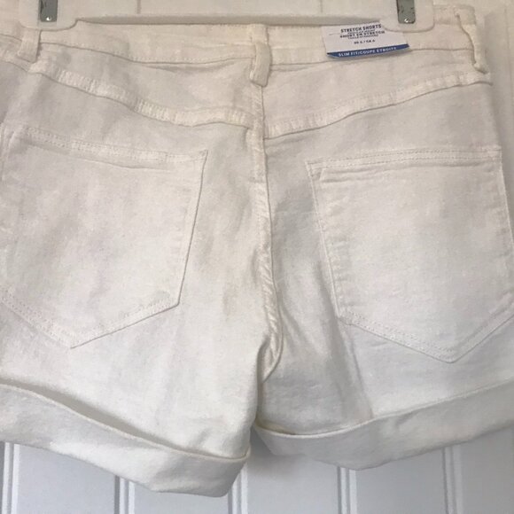 HM White Denim Shorts - Picture 3 of 3